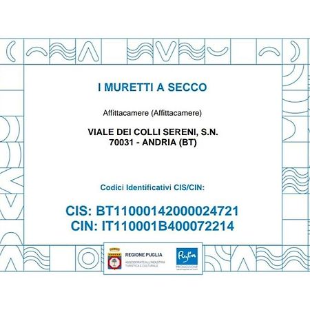 I Muretti A Secco B&B Кастель-дель-Монте Экстерьер фото